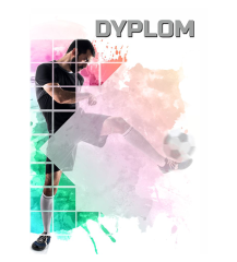 Dyplom papierowy - piłka nożna