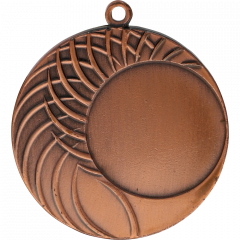 Medal brązowy ogólny z miejscem na emblemat 25 mm - medal stalowy