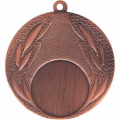 Medal brązowy ogólny z miejscem na emblemat 25 mm - medal stalowy