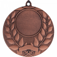 Medal brązowy ogólny z miejscem na emblemat 25 mm - medal stalowy