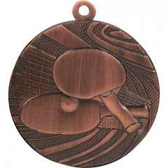 Medal brązowy - tenis stołowy - medal stalowy