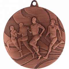 Medal brązowy- biegi - medal stalowy