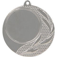 Medal srebrny ogólny z miejscem na emblemat 25 mm - medal stalowy
