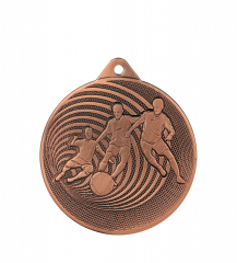 Medal brązowy- piłka nożna - medal stalowy