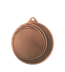 Medal brązowy ogólny z miejscem na emblemat 50 mm - medal stalowy