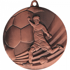 Medal brązowy- piłka nożna - medal stalowy