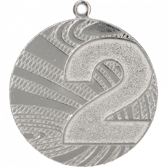 Medal stalowy srebrny drugie miejsce