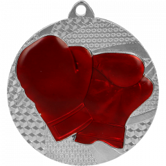 Medal srebrny boks
