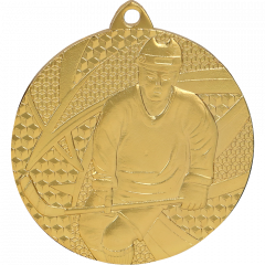 Medal złoty- hokej - medal stalowy