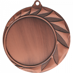 Medal brązowy ogólny z miejscem na emblemat 50 mm - medal stalowy