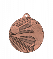Medal metalowy z grawerowaniem na laminacie