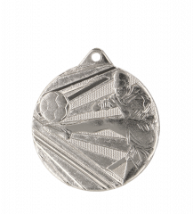 Medal metalowy z grawerowaniem na laminacie