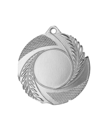 Medal srebrny ogólny z miejscem na emblemat 25 mm - medal stalowy