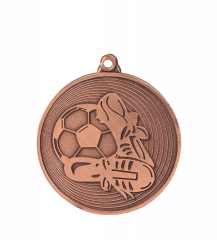 Medal brązowy- piłka nożna - medal stalowy