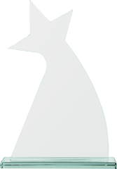 Trofeum szklane z Etui
