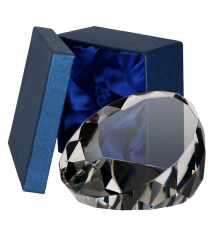 Trofeum szklane- przycisk kryształowy