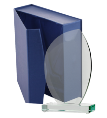 Trofeum szklane z etui
