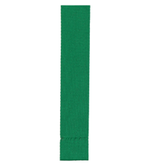 Wstążka 20 mm - bez karabińczyka - biało-zielona