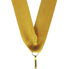 Wstążka 22 mm - złota