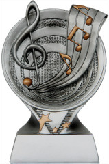 Figurka odlewana - muzyka