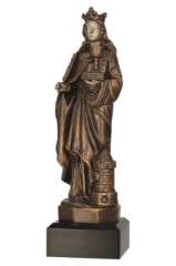 Figurka odlewana - św Barbara