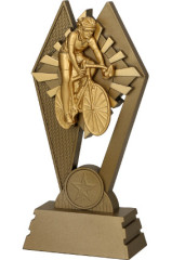 Figurka odlewana- kolarz