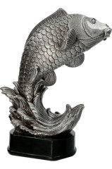 Figurka odlewana - ryba - karp