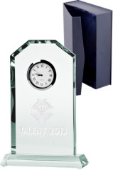 Trofeum szklane grawerowane 3D z etui