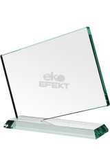 Trofeum szklane grawerowane 3D