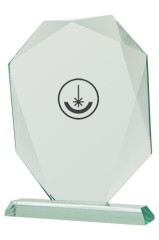 Trofeum szklane z Etui
